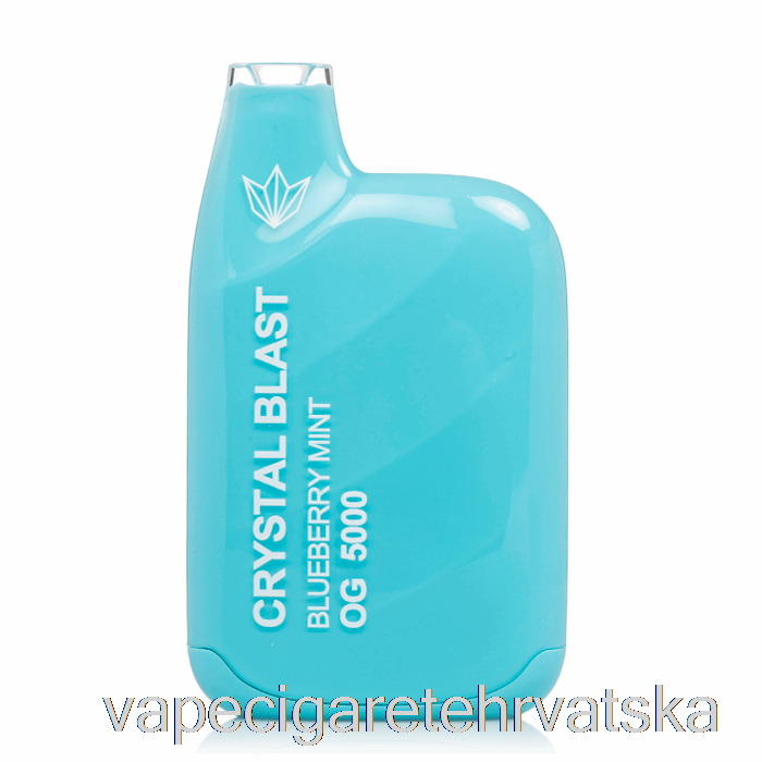 Vape Hrvatska Crystal Blast Og5000 Disposable Blueberry Mint